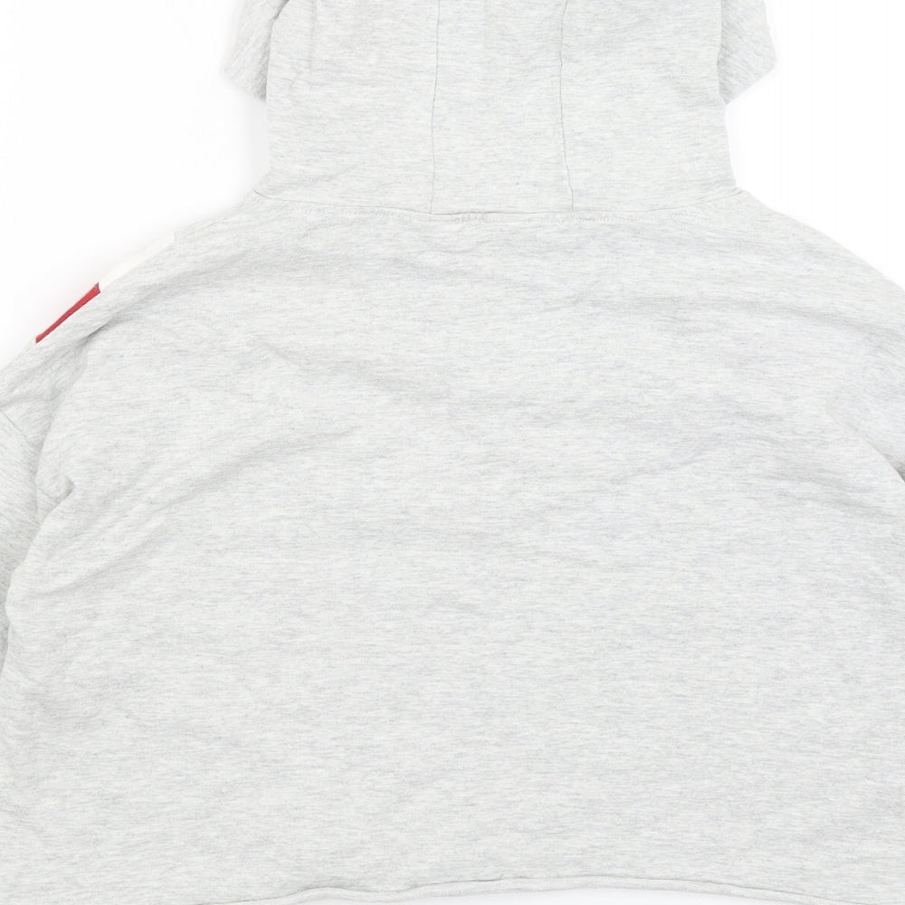 NEXT Girls Grey   Pullover Hoodie Size 11 Years