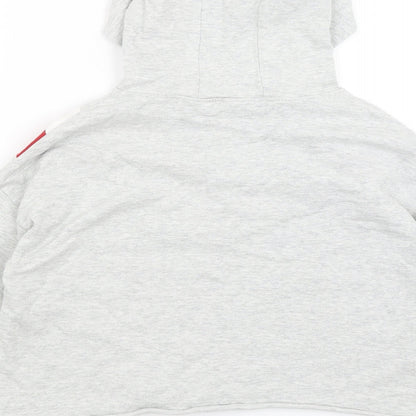 NEXT Girls Grey   Pullover Hoodie Size 11 Years