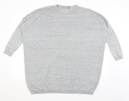 Womens UK Size 14 ASOS Grey Pullover Jumper