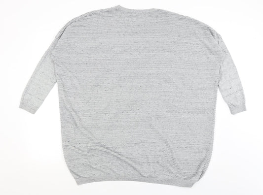 Womens UK Size 14 ASOS Grey Pullover Jumper