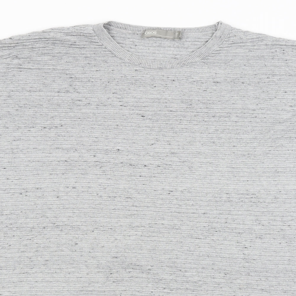 Womens UK Size 14 ASOS Grey Pullover Jumper