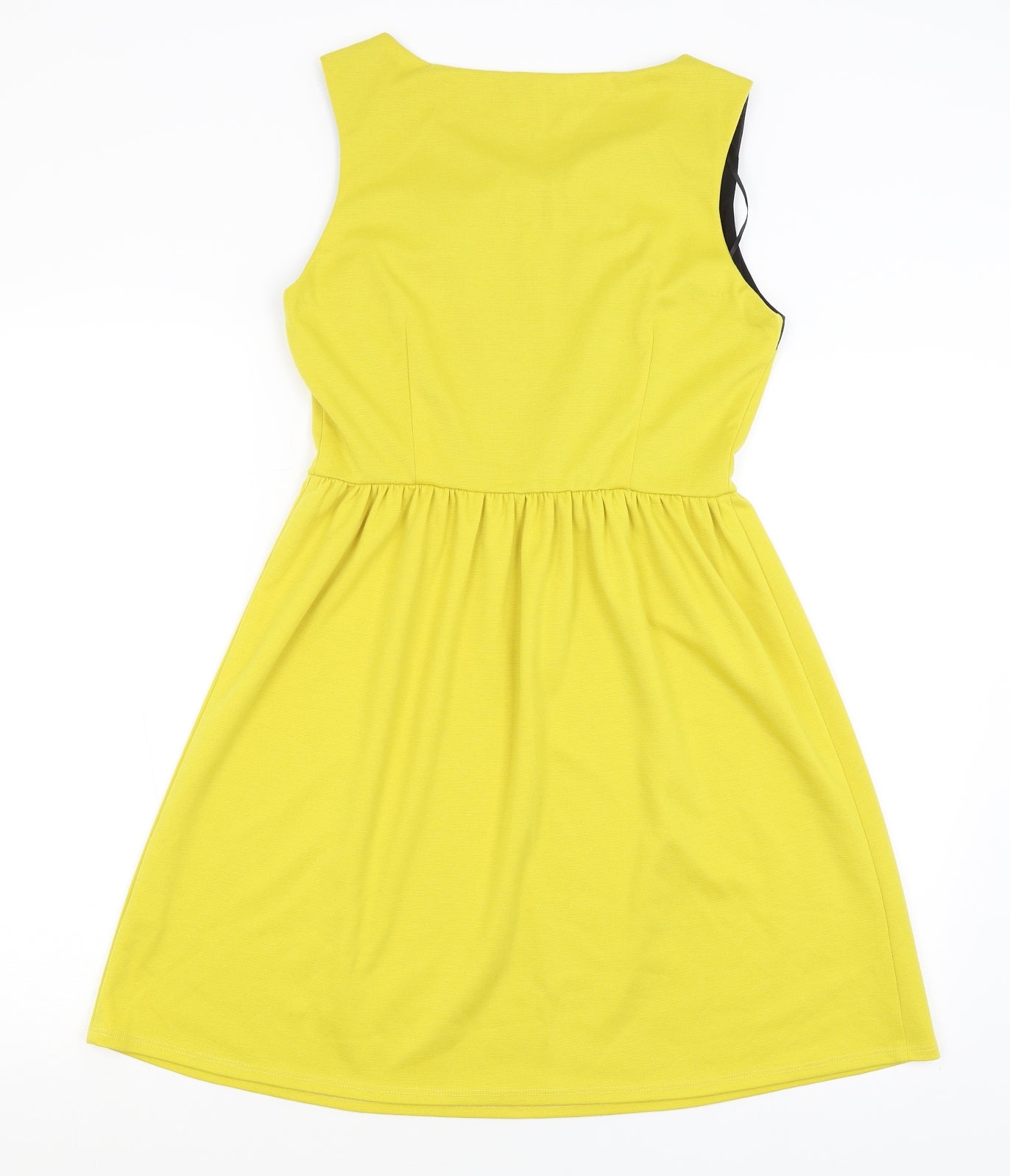 Savida Womens Yellow   Fit & Flare  Size 12