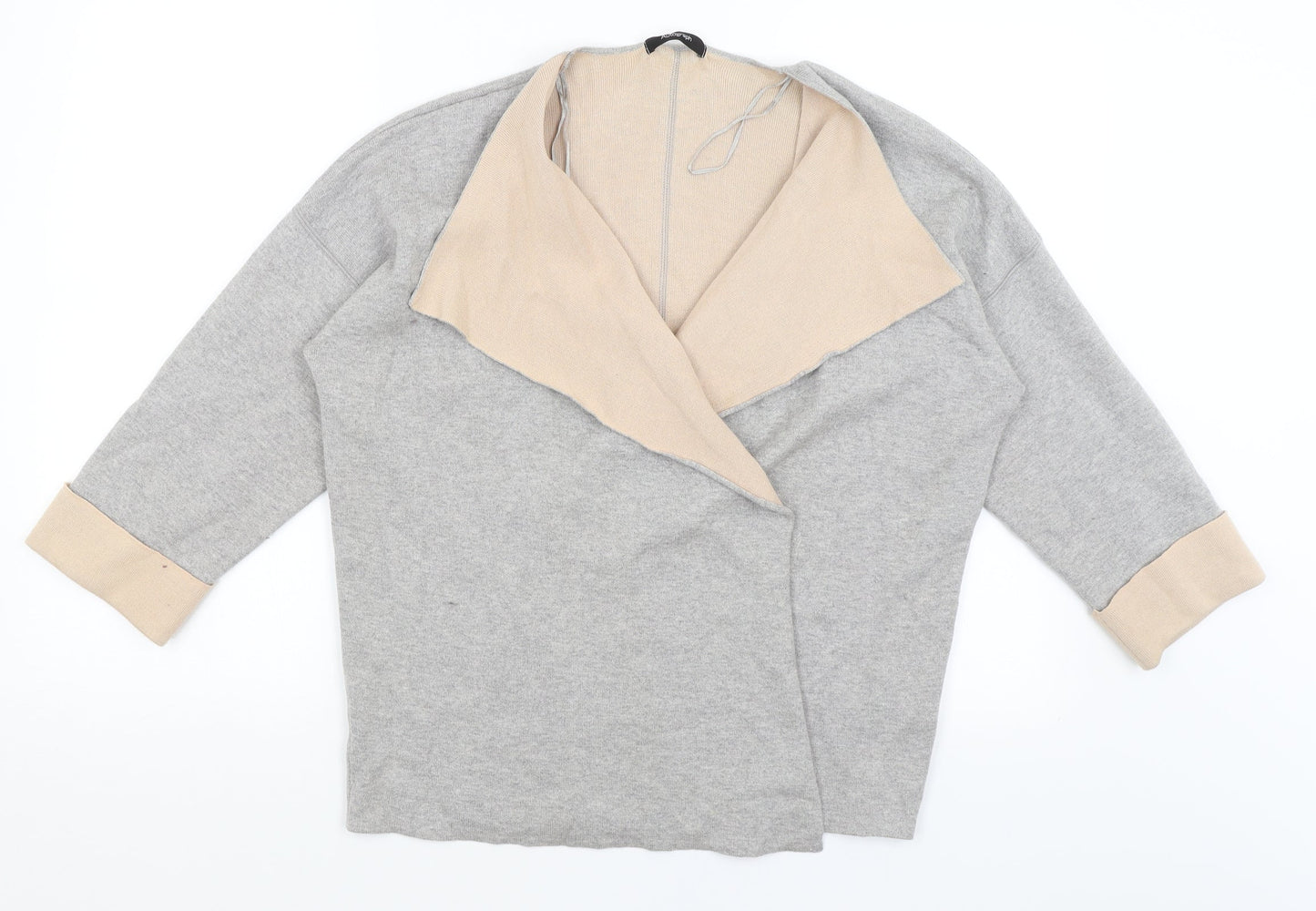 Autograph Womens Grey   Shrug Jumper Size 14