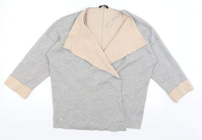 Autograph Womens Grey   Shrug Jumper Size 14