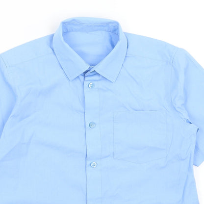 TU Boys Blue   Basic Button-Up Size 9 Years