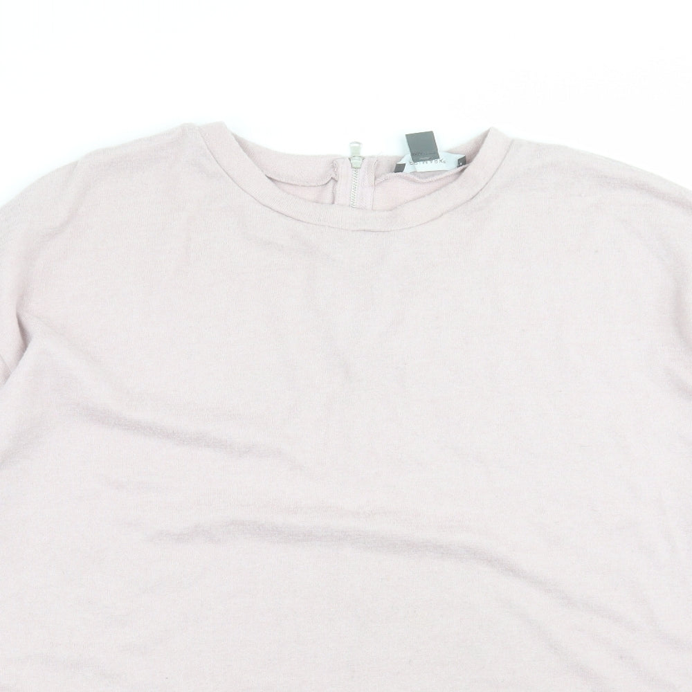 Primark Womens Purple  Knit Pullover Jumper Size L