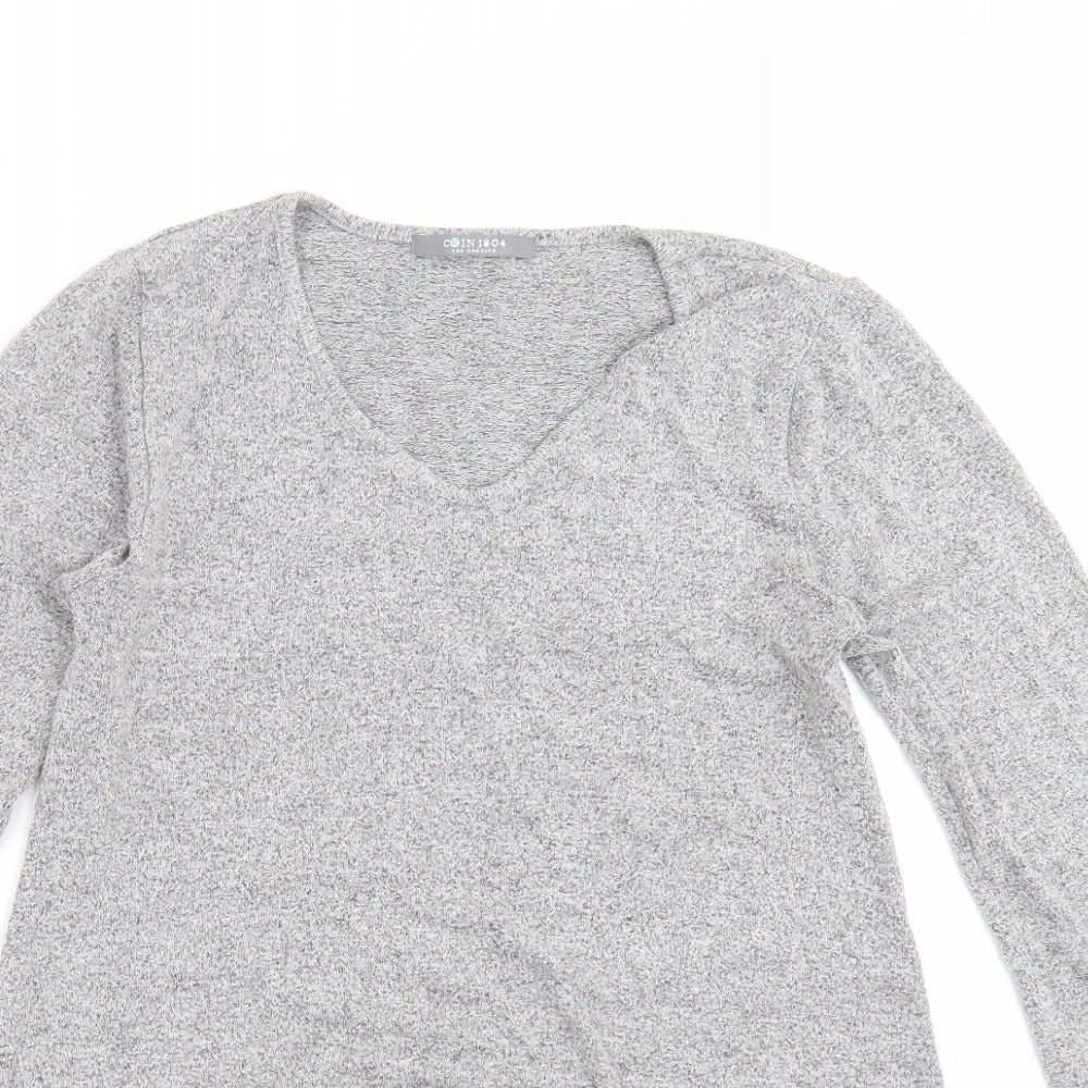 Womens UK Size M COIN 1804 Grey Pullover Jumper