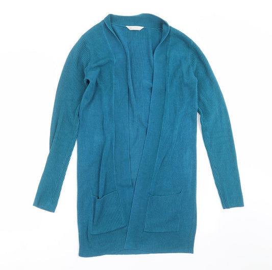 BHS Womens Blue   Cardigan Jumper Size 8