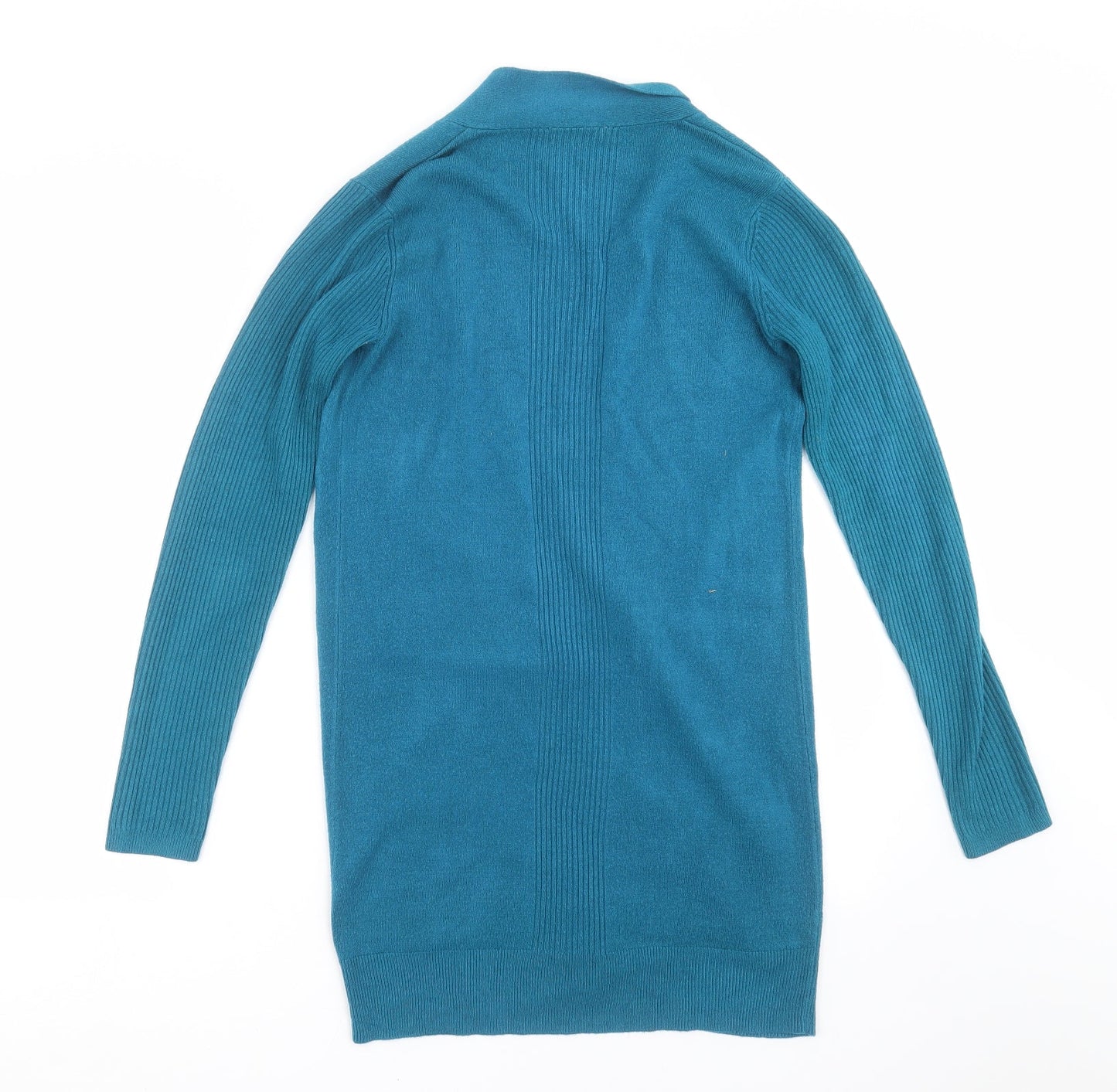 BHS Womens Blue   Cardigan Jumper Size 8