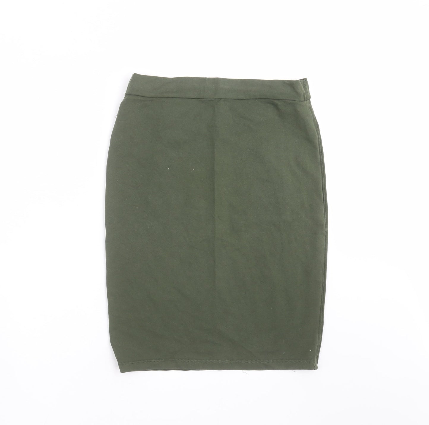 FOREVER 21 Womens Green   Straight & Pencil Skirt Size M
