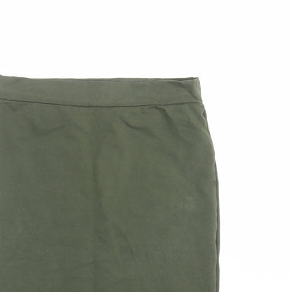 FOREVER 21 Womens Green   Straight & Pencil Skirt Size M