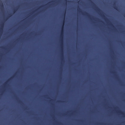 ARMANDO Mens Blue    Button-Up Size M