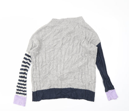 Womens UK Size S M&S Multicoloured Pullover Jumper
