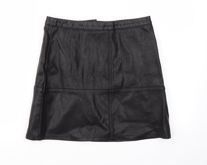 New Look Womens Black   A-Line Skirt Size 10