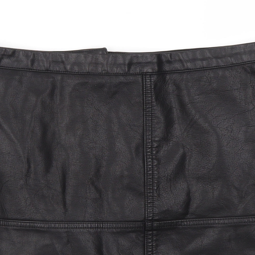 New Look Womens Black   A-Line Skirt Size 10