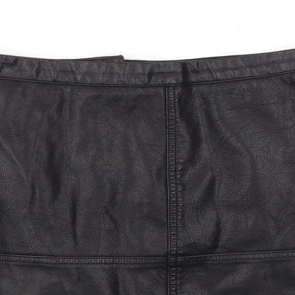 New Look Womens Black   A-Line Skirt Size 10