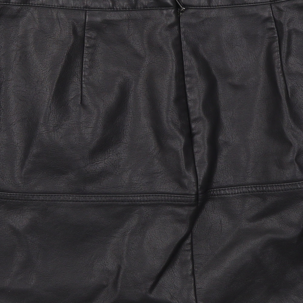 New Look Womens Black   A-Line Skirt Size 10