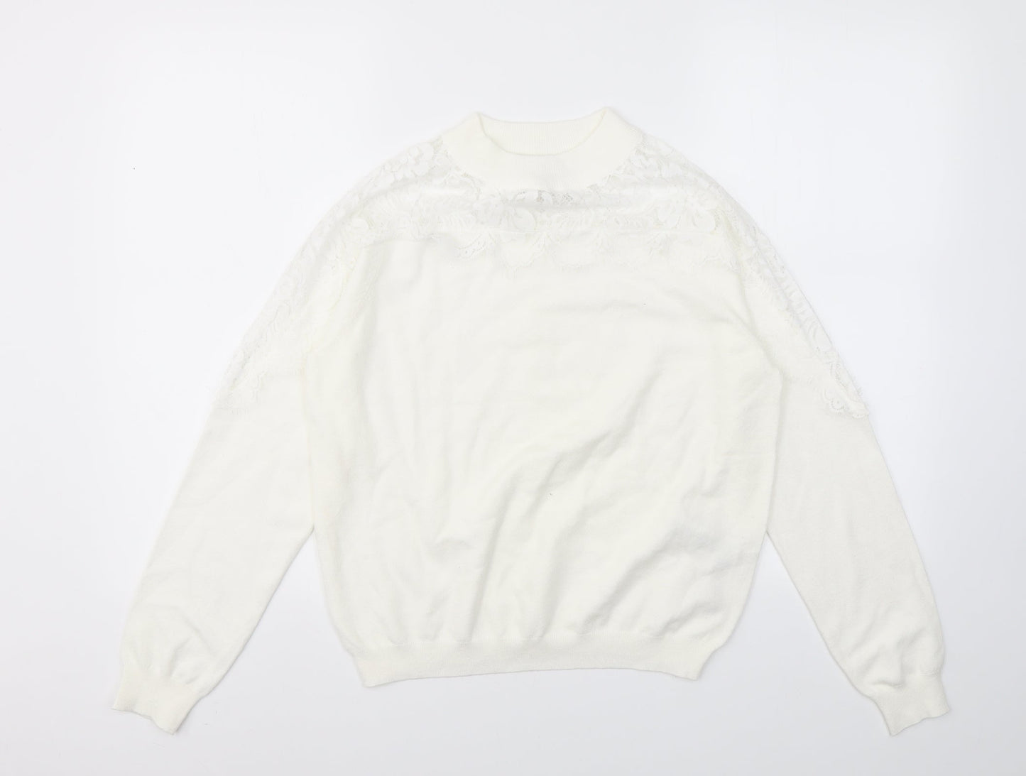 PRIMARK  Womens Ivory   Pullover Jumper Size M