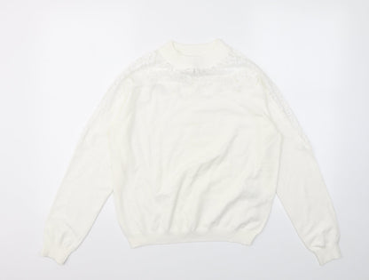 PRIMARK  Womens Ivory   Pullover Jumper Size M