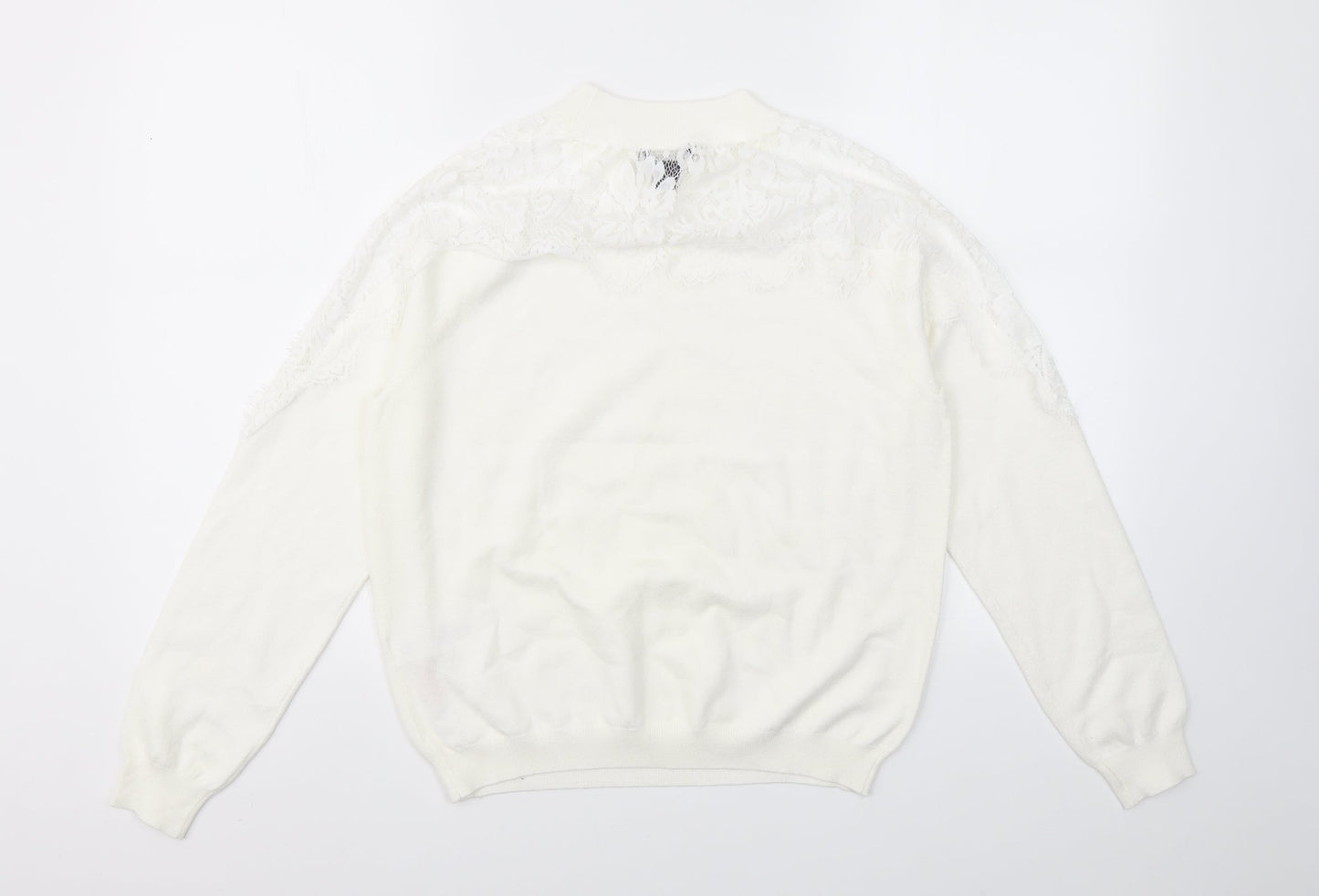 PRIMARK  Womens Ivory   Pullover Jumper Size M