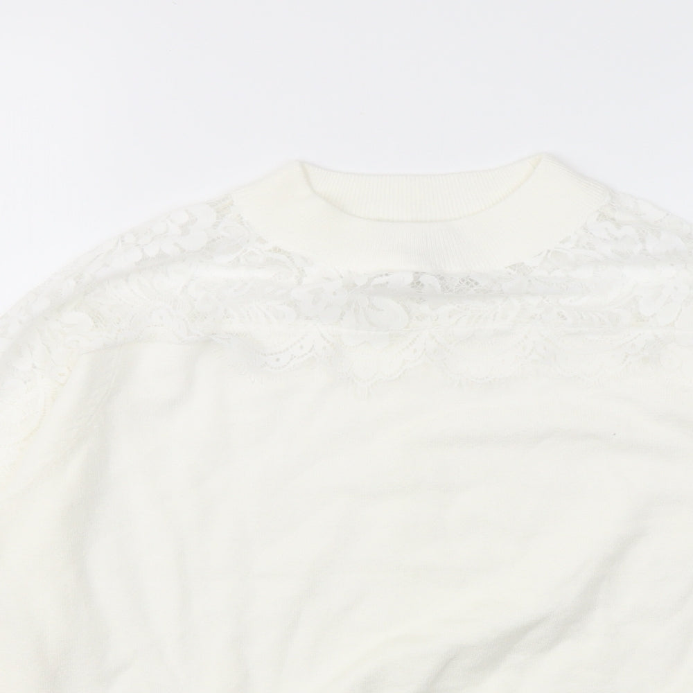 PRIMARK  Womens Ivory   Pullover Jumper Size M