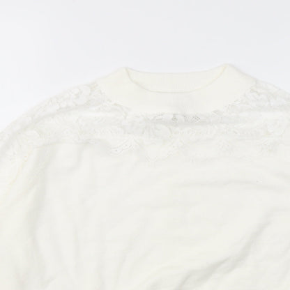 PRIMARK  Womens Ivory   Pullover Jumper Size M