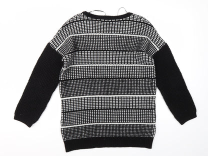 Womens UK Size 10 Matalan Multicoloured Pullover Jumper