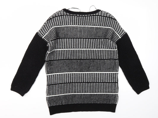 Womens UK Size 10 Matalan Multicoloured Pullover Jumper