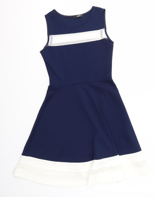 Quiz Womens Blue   Fit & Flare  Size 8