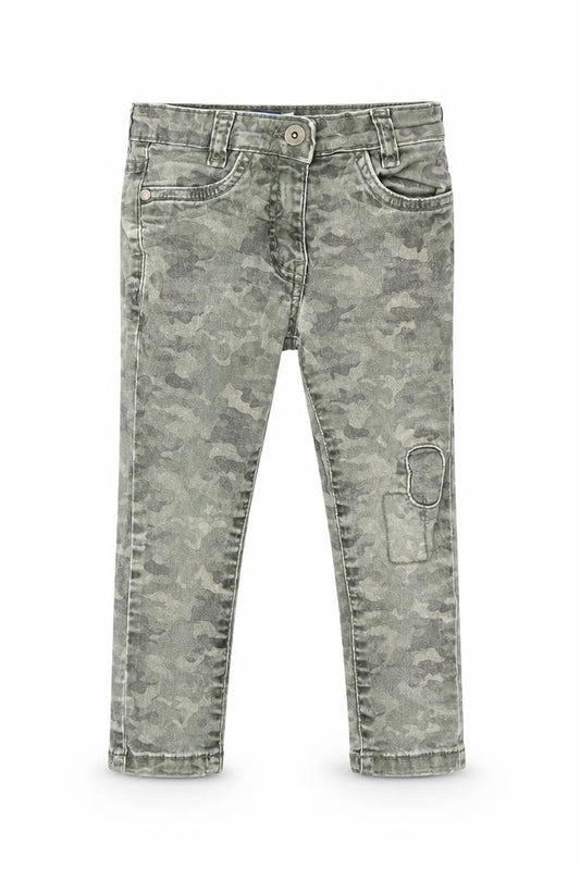 Original Marines Boys Green Check  Skinny Jeans Size 3 Years