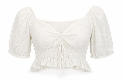 Womens UK Size 16 In the Style White Basic T-Shirt