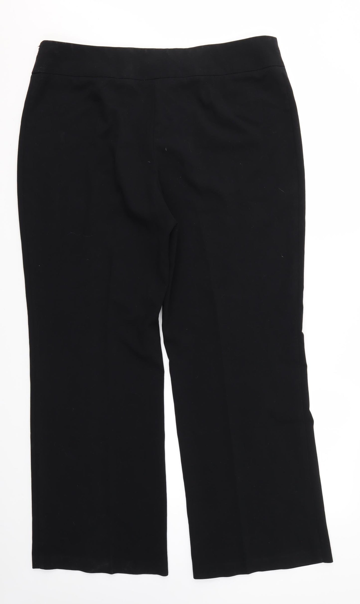 M&S Mens Black   Trousers  Size 18 L31 in