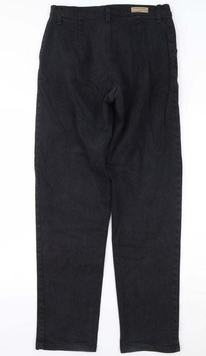 Denver Hayes Womens Black  Denim Skinny Jeans Size 32 L32 in