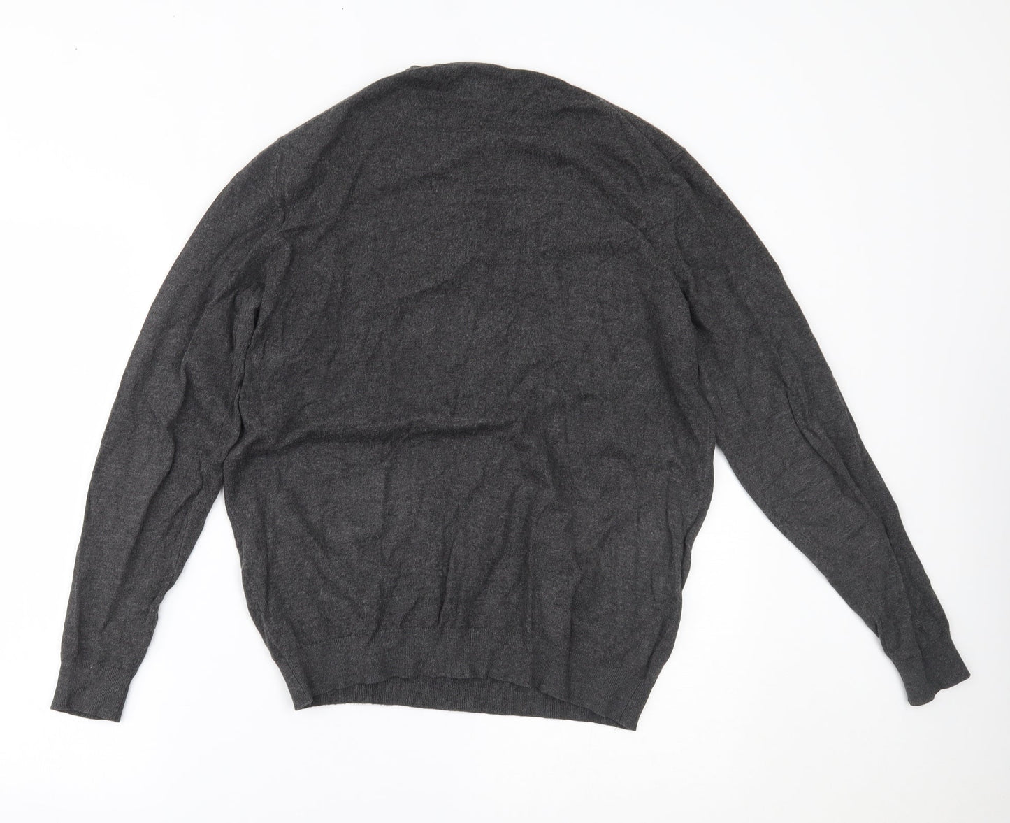 Zara Mens Grey   Pullover Jumper Size M