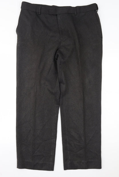 Preworn Mens Grey   Trousers  Size 38 L28 in