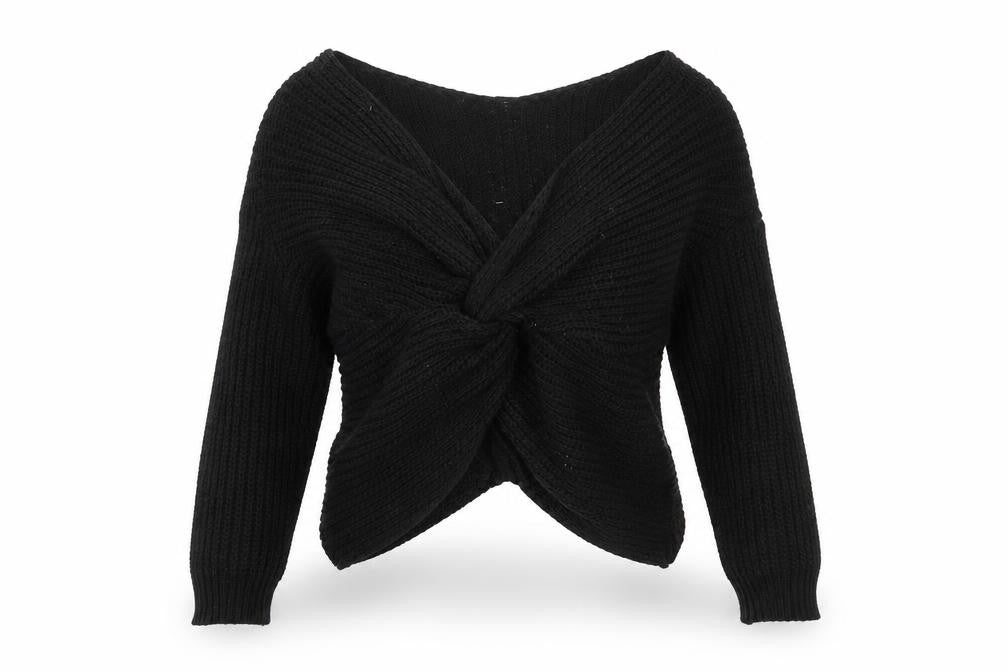Womens UK Size M Preworn Black Basic Blouse