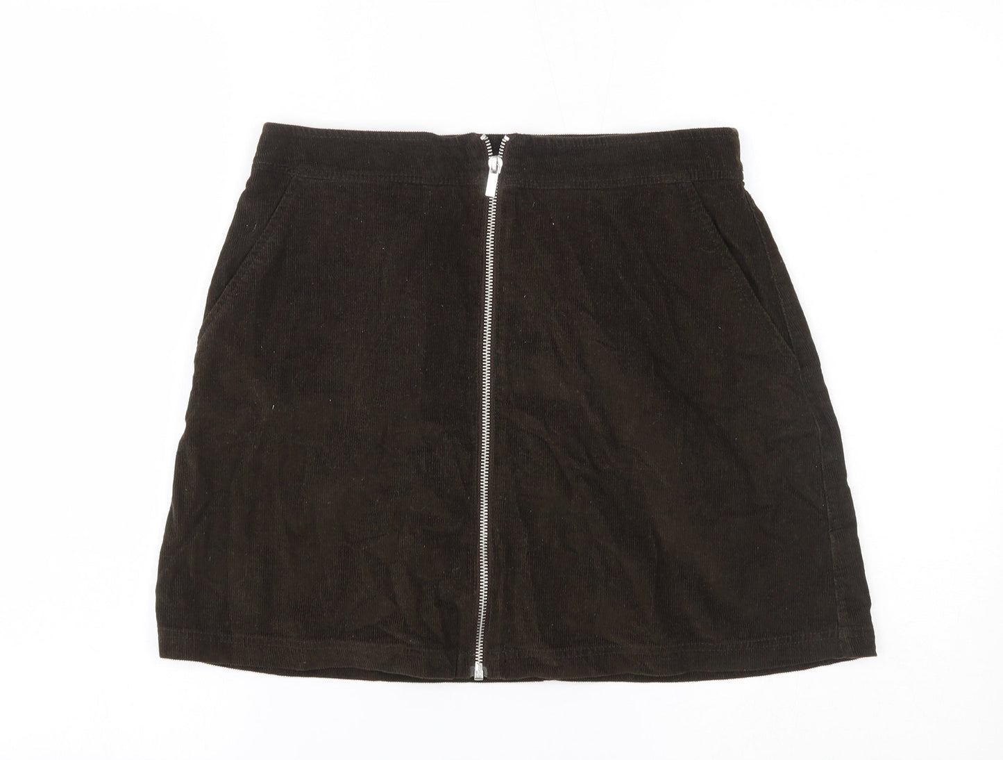 New Look Womens Brown   Mini Skirt Size 10