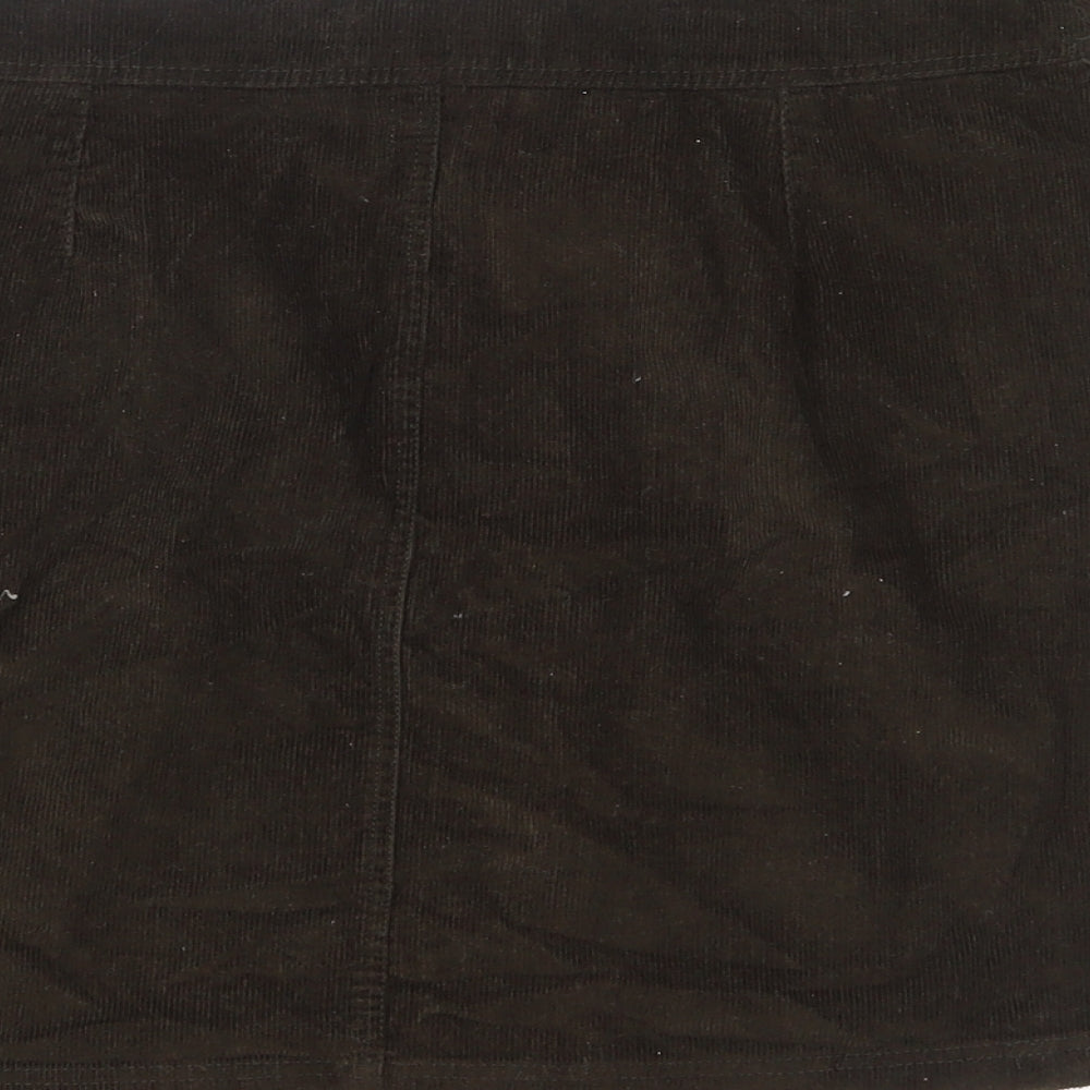 New Look Womens Brown   Mini Skirt Size 10