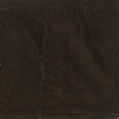 New Look Womens Brown   Mini Skirt Size 10