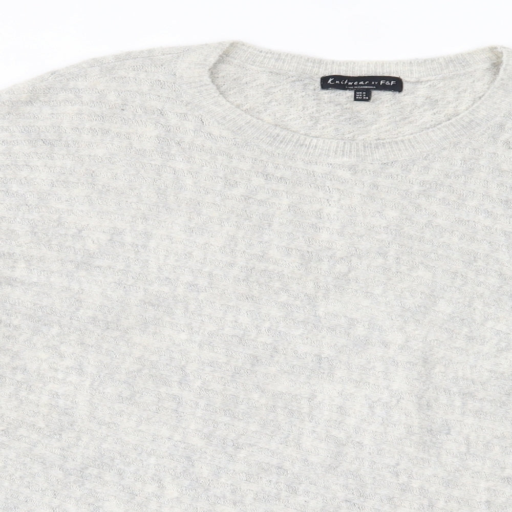 F&F Womens Grey   Pullover Jumper Size 6