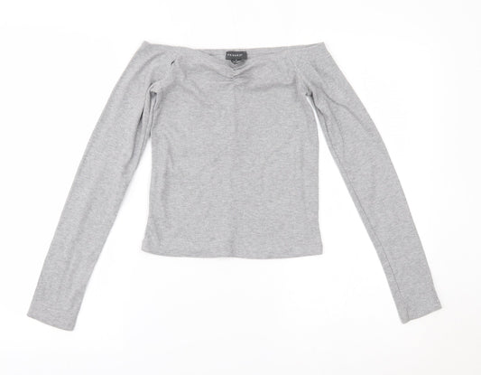 Primark Womens Grey   Basic Blouse Size S