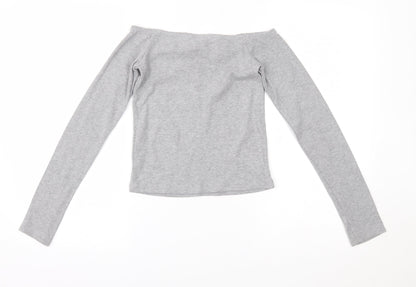 Primark Womens Grey   Basic Blouse Size S