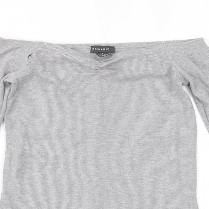 Primark Womens Grey   Basic Blouse Size S