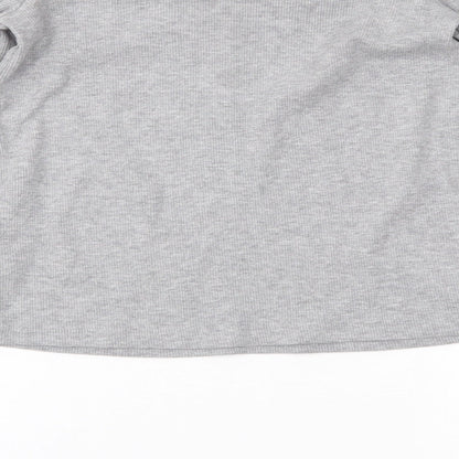 Primark Womens Grey   Basic Blouse Size S