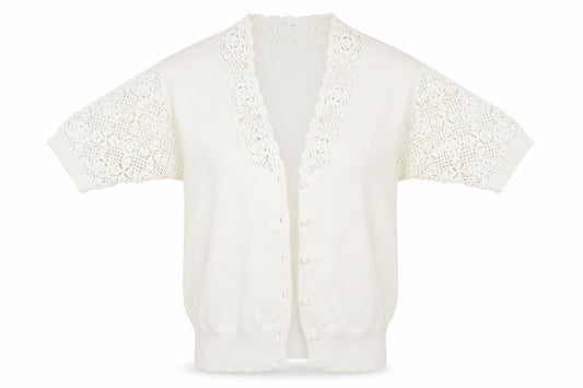 Womens UK Size M Richards White Pullover Jumper