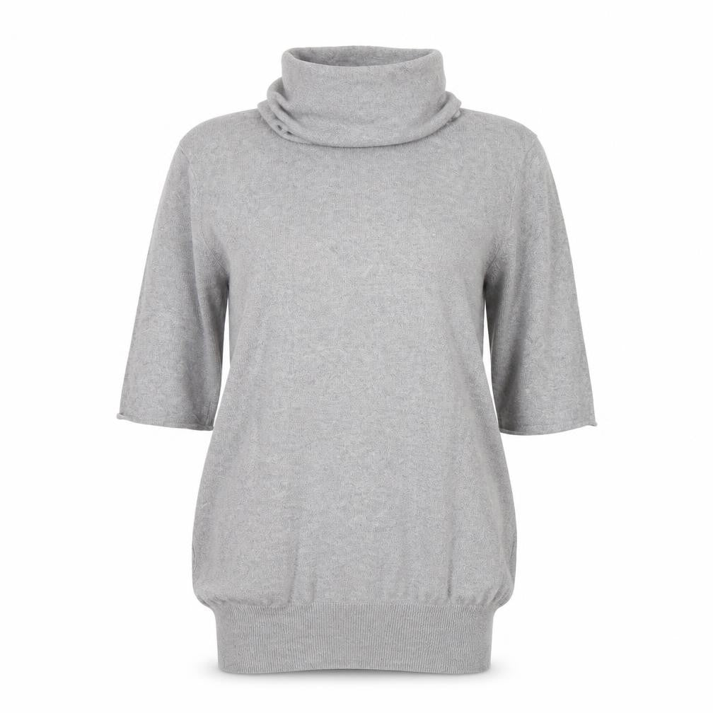Front view of Blend She women’s grey jumper, size M
