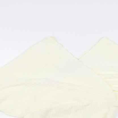 Womens UK Size S PRETTYLITTLETHING White Pullover Jumper