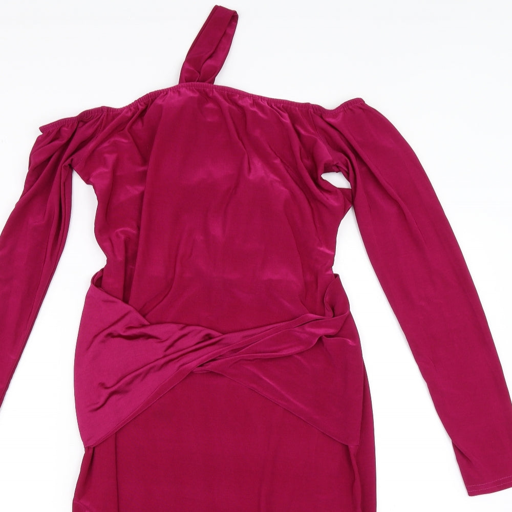 Missguided Womens Purple   Bodycon  Size 12