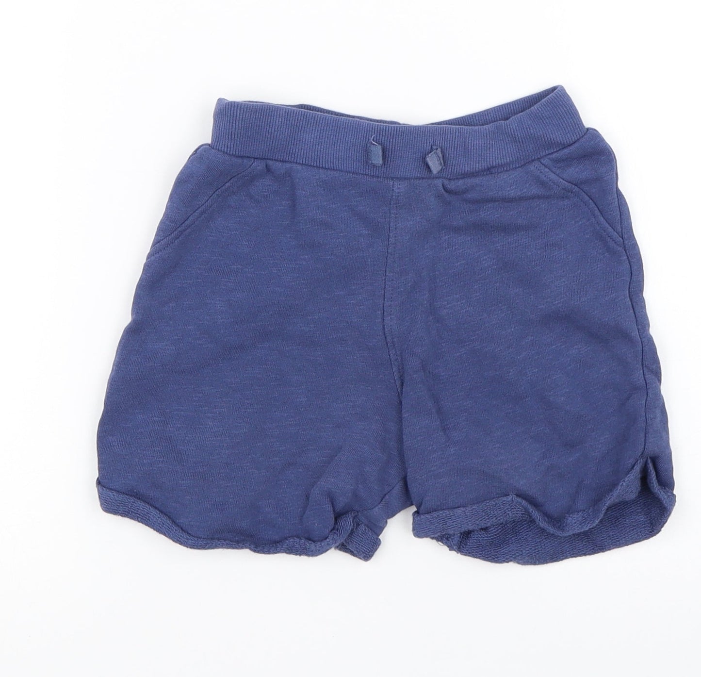 Marks and Spencer Boys Blue   Cropped Trousers Size 12-18 Months