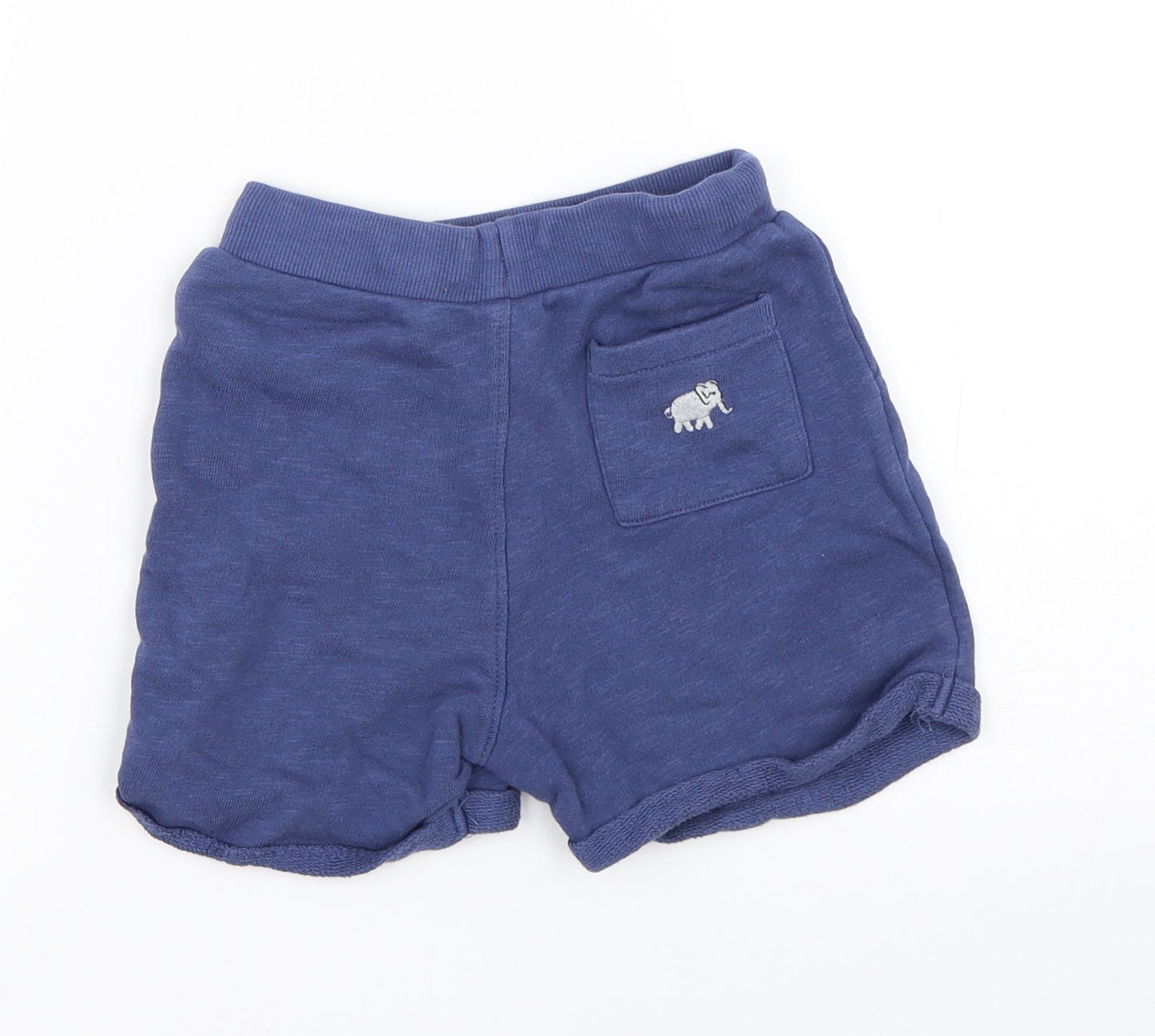 Marks and Spencer Boys Blue   Cropped Trousers Size 12-18 Months